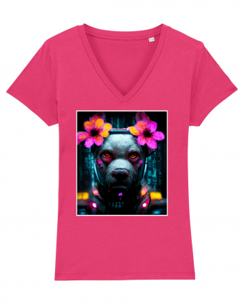 cyber punk dog Raspberry