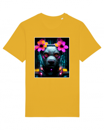 cyber punk dog Spectra Yellow