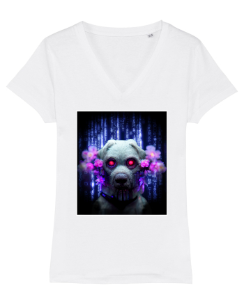 matrix dog White