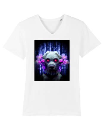 matrix dog White