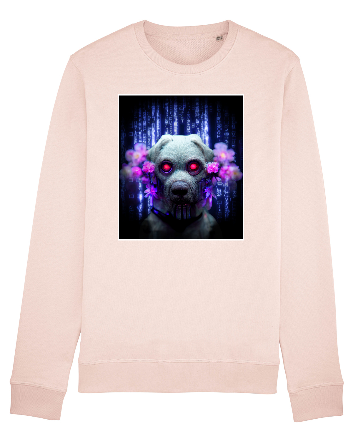 Bluză mânecă lungă Unisex Rise Candy Pink