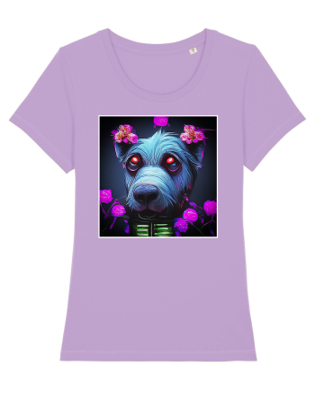 stylizeted dog Lavender Dawn