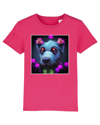 stylizeted dog Raspberry