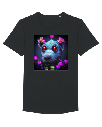 stylizeted dog Black