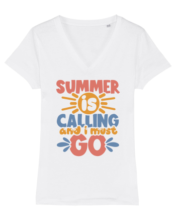 Summer is calling and i must go White