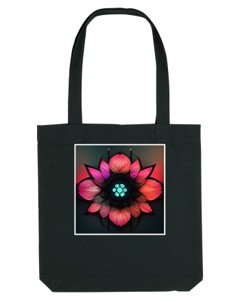 cyber flower Black