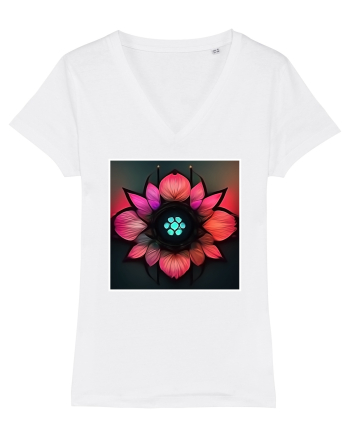 cyber flower White