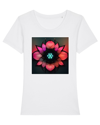 cyber flower White