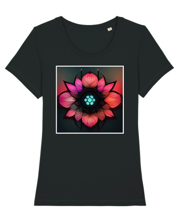 cyber flower Black