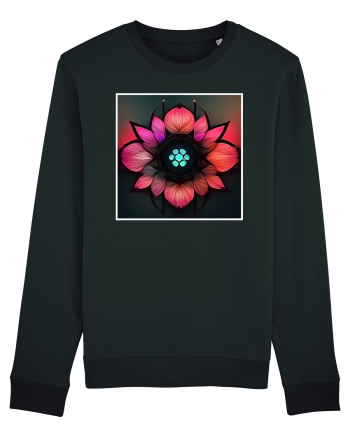 cyber flower Black