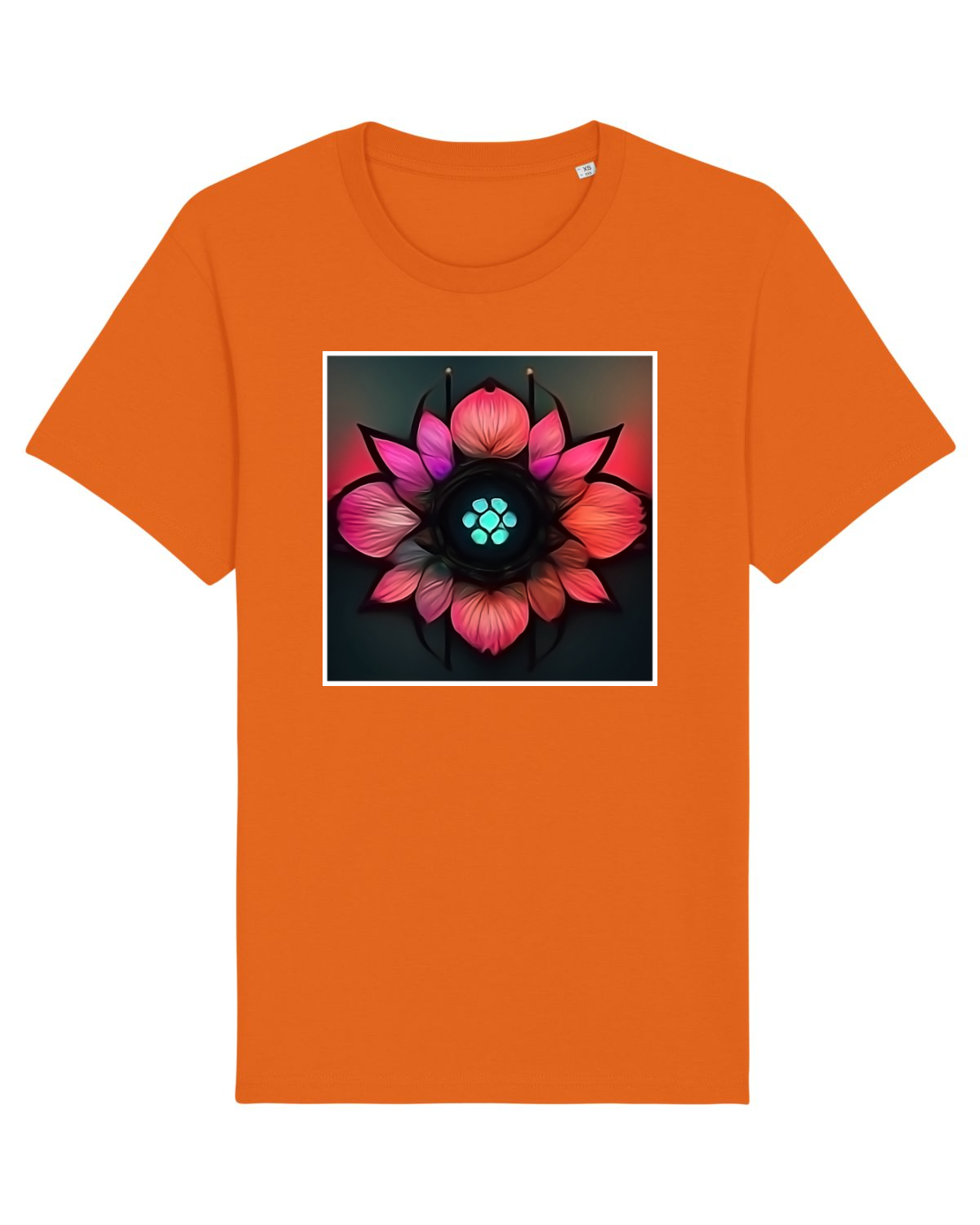 Tricou mânecă scurtă Unisex Rocker Bright Orange
