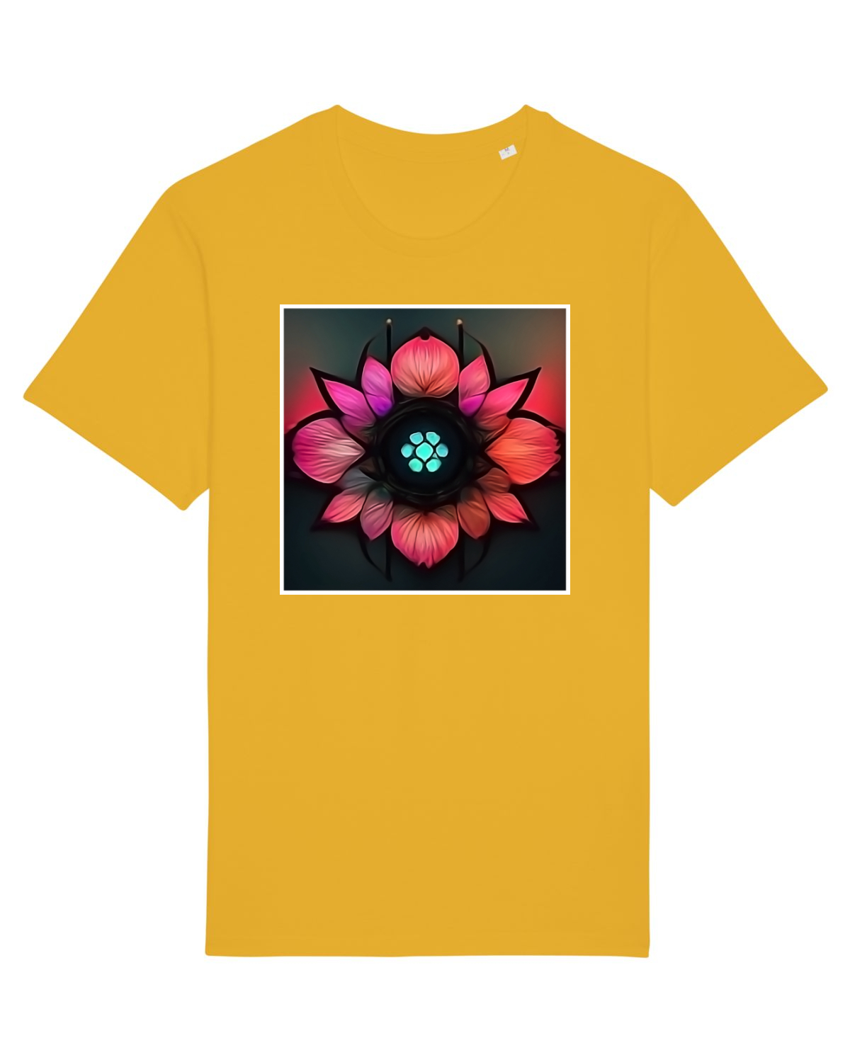 Tricou mânecă scurtă Unisex Rocker Spectra Yellow