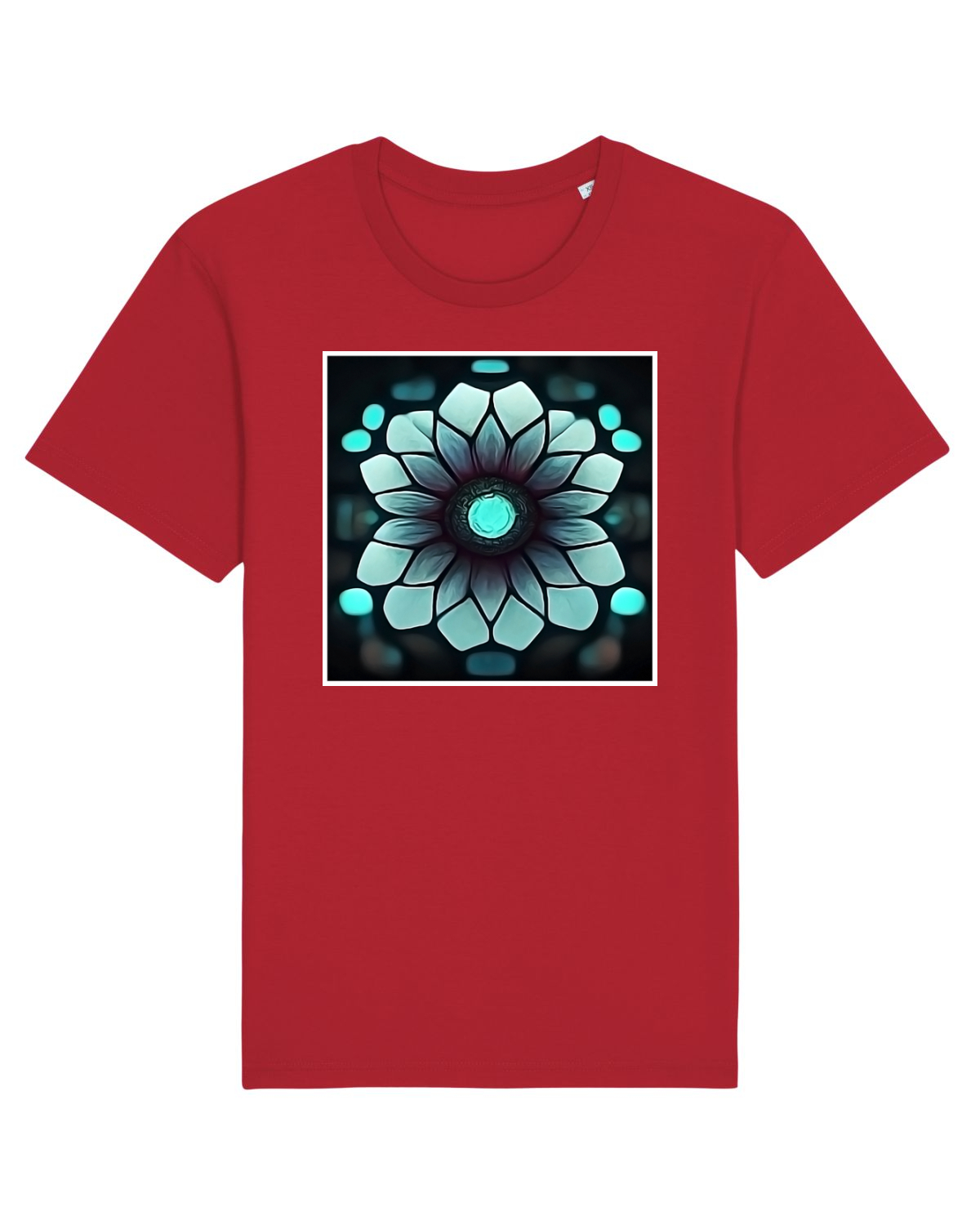 Tricou mânecă scurtă Unisex Rocker Red