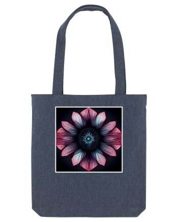 pink flower Midnight Blue
