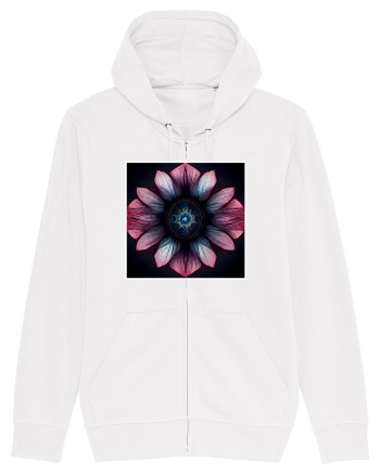 pink flower White