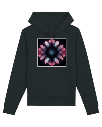 pink flower Black