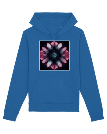 pink flower Royal Blue