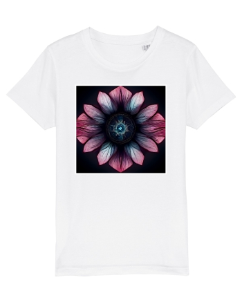 pink flower White