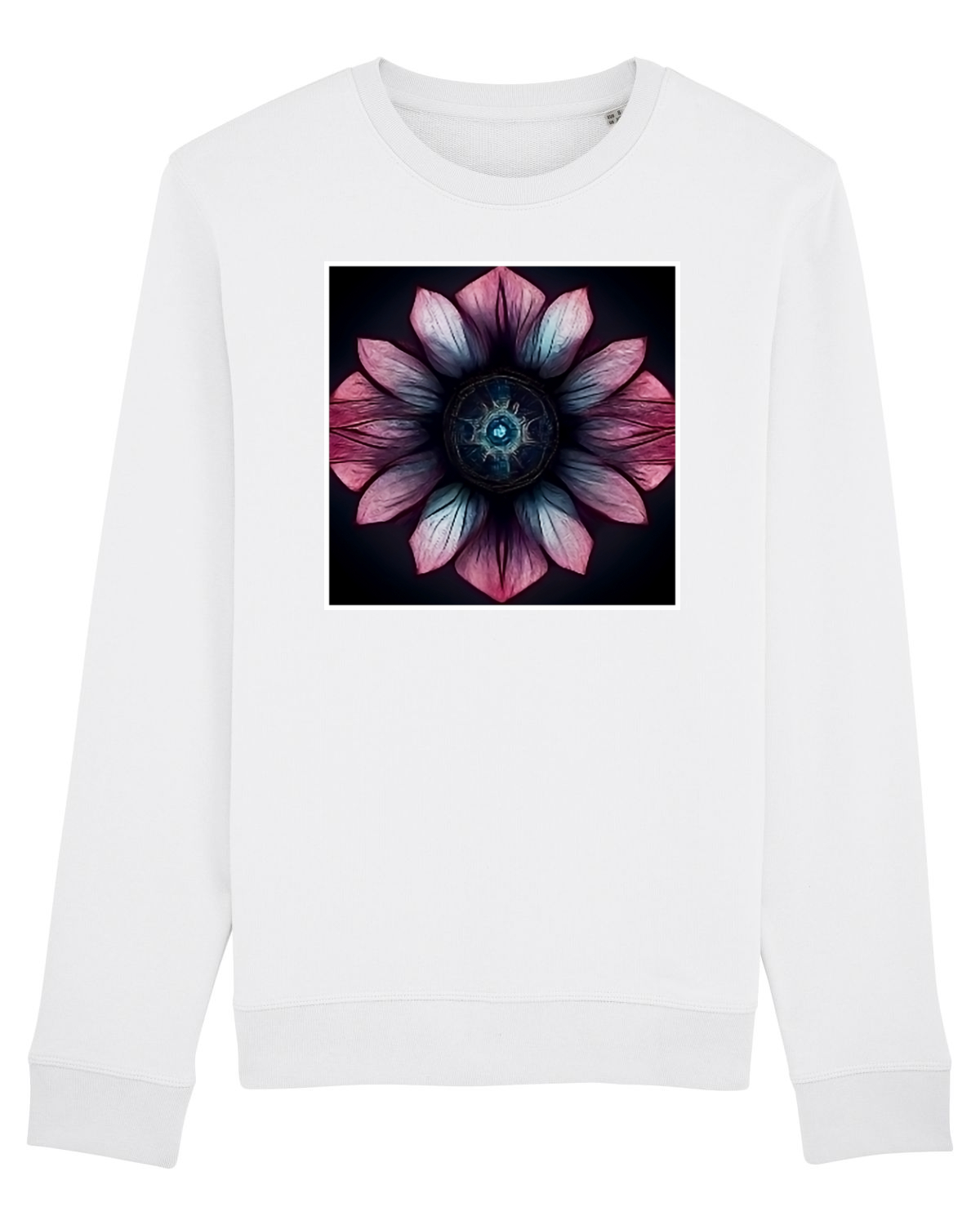 Bluză mânecă lungă Unisex Rise White