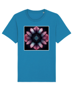 pink flower Tricou mânecă scurtă Unisex Rocker
