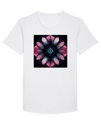 pink flower White