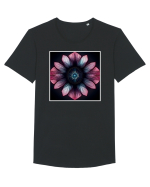 pink flower Tricou mânecă scurtă guler larg Bărbat Skater