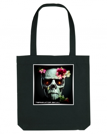 terminator skull Black