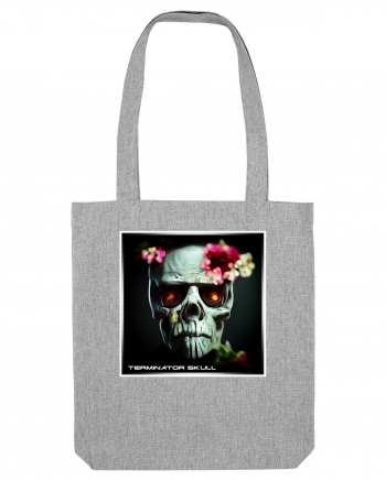 terminator skull Heather Grey