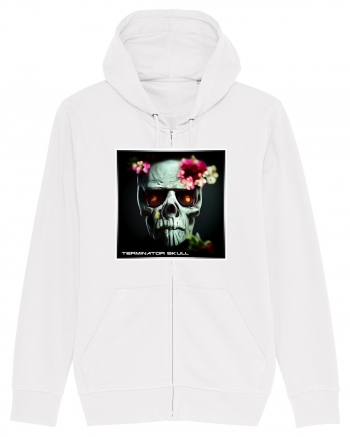 terminator skull White