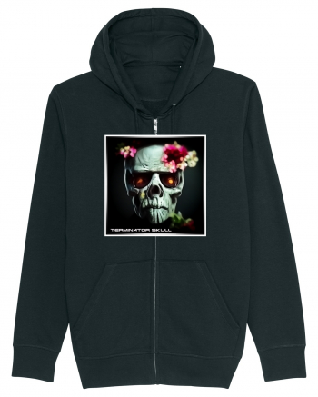 terminator skull Black