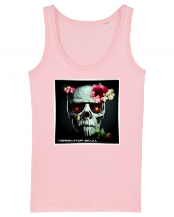 terminator skull Cotton Pink