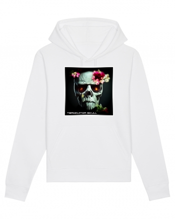 terminator skull White