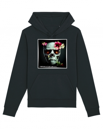 terminator skull Black