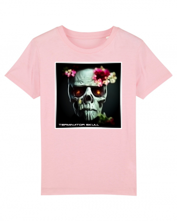 terminator skull Cotton Pink