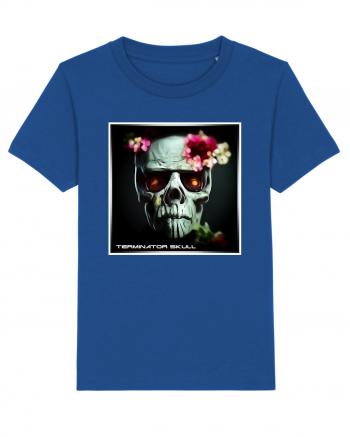 terminator skull Majorelle Blue