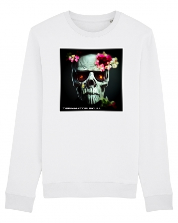 terminator skull White