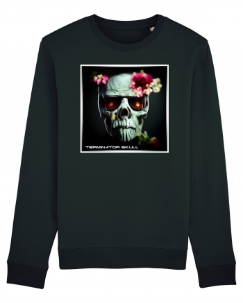 terminator skull Black