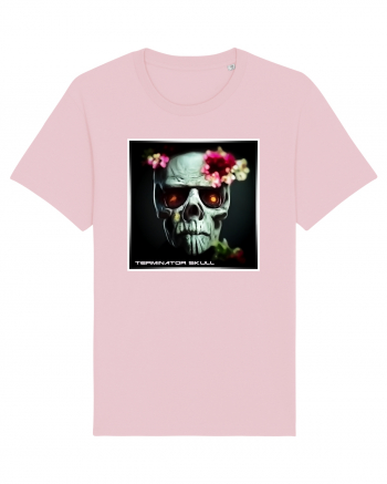 terminator skull Cotton Pink