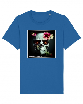 terminator skull Royal Blue