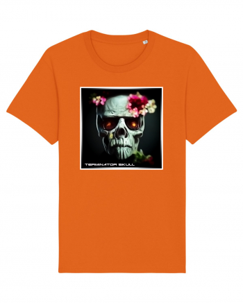 terminator skull Bright Orange