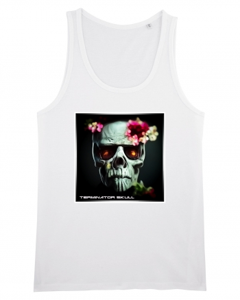 terminator skull White