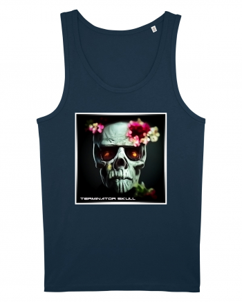 terminator skull Navy