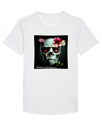 terminator skull White