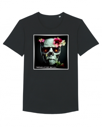 terminator skull Black