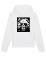 black and white skull Hanorac Unisex Drummer