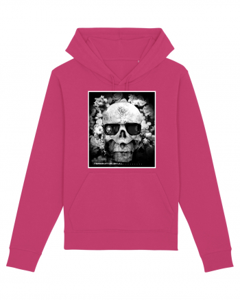 black and white skull Raspberry