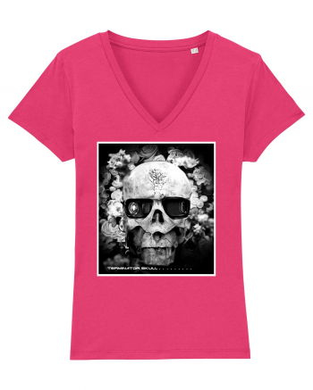 black and white skull Raspberry