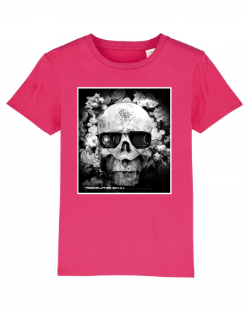 black and white skull Raspberry