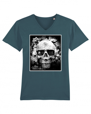 black and white skull Stargazer