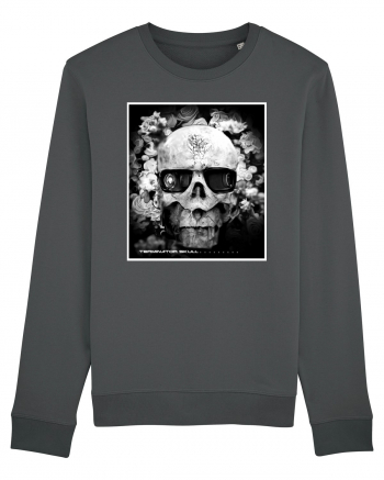 black and white skull Anthracite